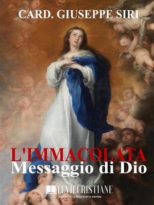 cover image of L'Immacolata Messaggio di Dio